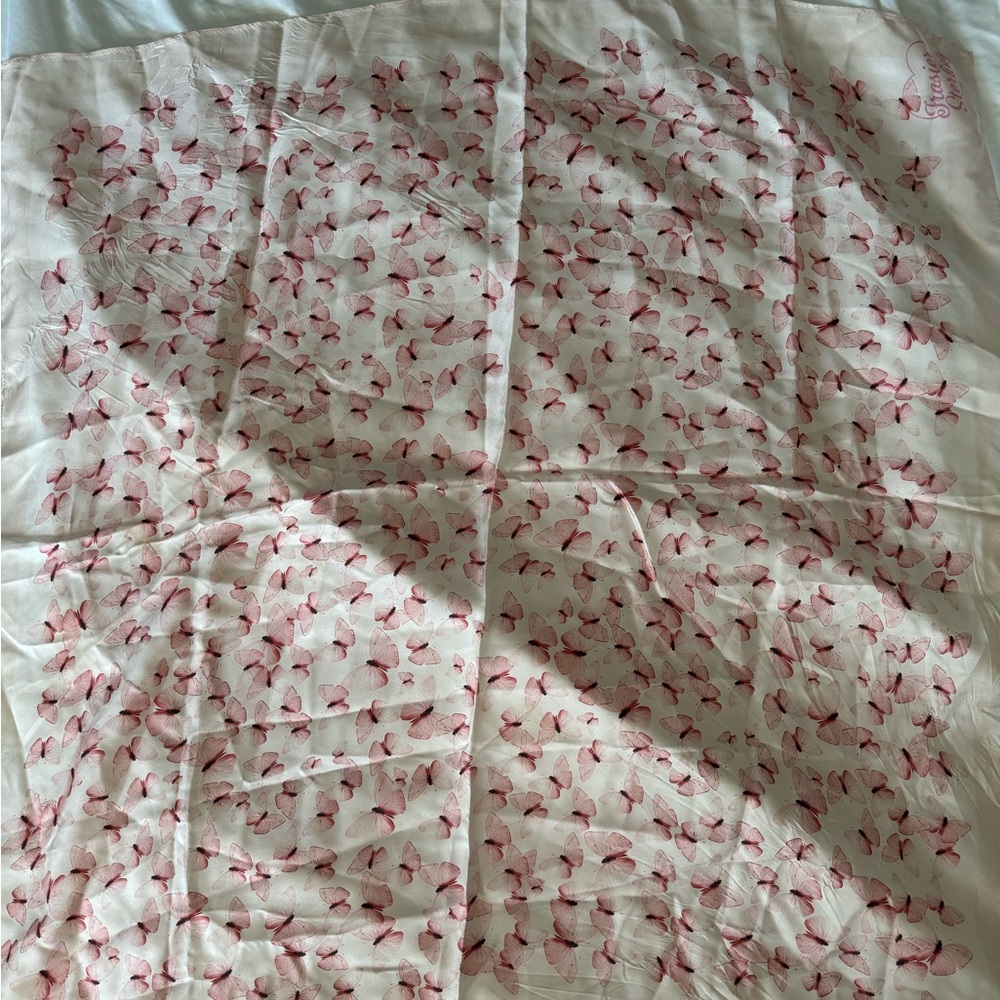 Frasier Sterling 100% silk scarf